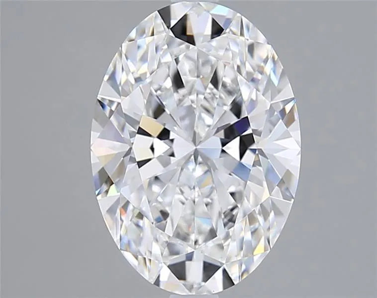3.07ct Oval Lab Grown Diamond (Colour E, Clarity VVS2, GIA Certified)