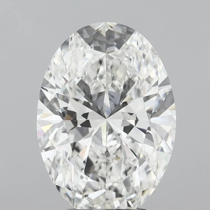 3.07ct Oval Lab Grown Diamond (Colour E, Clarity VVS2, IGI Certified)