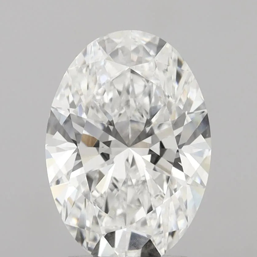 3.07ct Oval Lab Grown Diamond (Colour E, Clarity VVS2, IGI Certified)