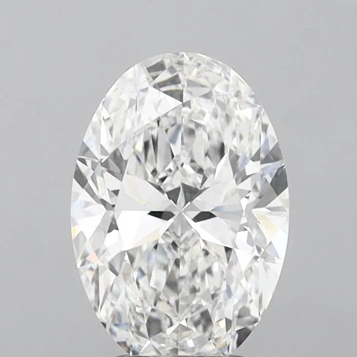 3.07ct Oval Lab Grown Diamond (Colour E, Clarity VVS2, IGI Certified)