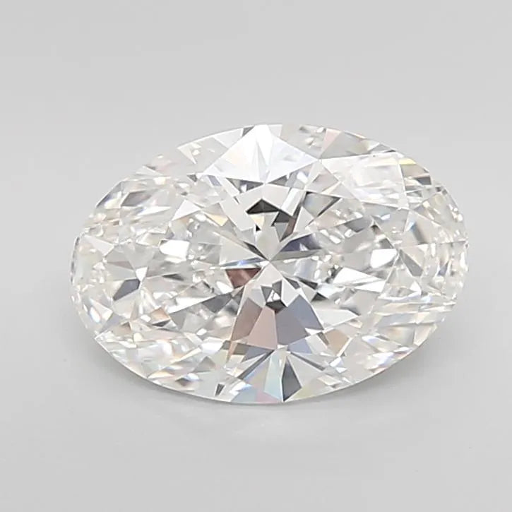 3.07ct Oval Lab Grown Diamond (Colour F, Clarity VVS2, IGI Certified)