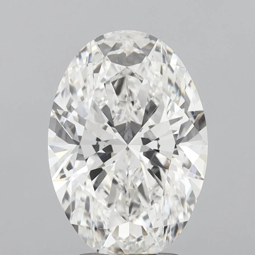 3.07ct Oval Lab Grown Diamond (Colour F, Clarity VVS2, IGI Certified)