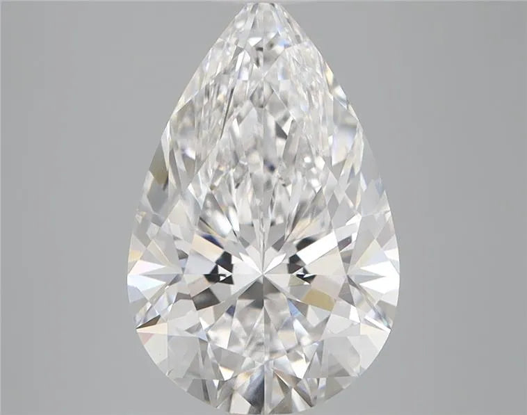 3.07ct Pear Lab Grown Diamond (Colour D, Clarity VVS2, IGI Certified)
