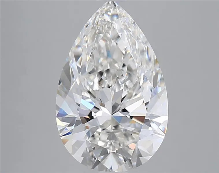 3.07ct Pear Lab Grown Diamond (Colour F, Clarity VVS1, IGI Certified)