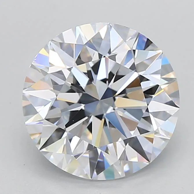 3.07ct Round Lab Grown Diamond (Colour E, Clarity VVS1, Cut EX, GIA Certified)