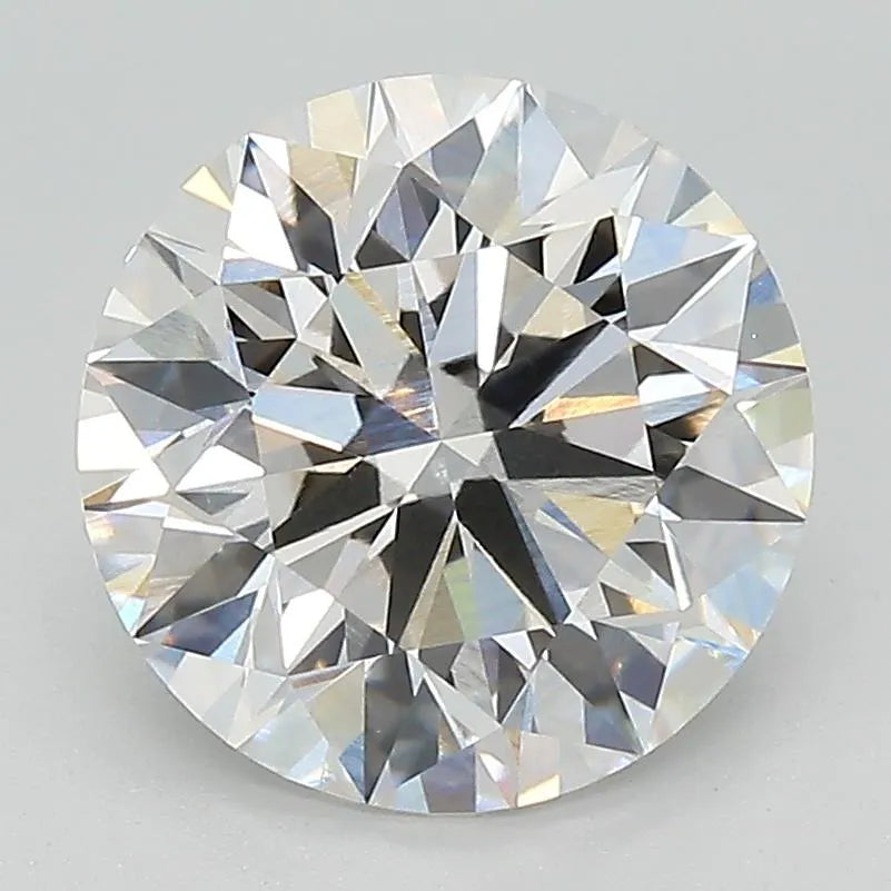 3.07ct Round Lab Grown Diamond (Colour G, Clarity VS1, Cut EX, IGI Certified)