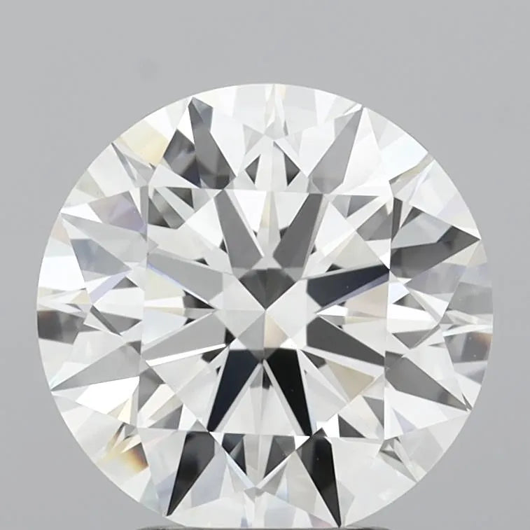 3.07ct Round Lab Grown Diamond (Colour G, Clarity VVS2, Cut ID, IGI Certified)
