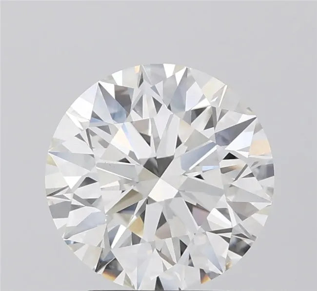 3.07ct Round Lab Grown Diamond (Colour G, Clarity VVS2, Cut ID, IGI Certified)