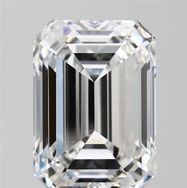 3.08ct Emerald Lab Grown Diamond (Colour E, Clarity VVS2, IGI Certified)