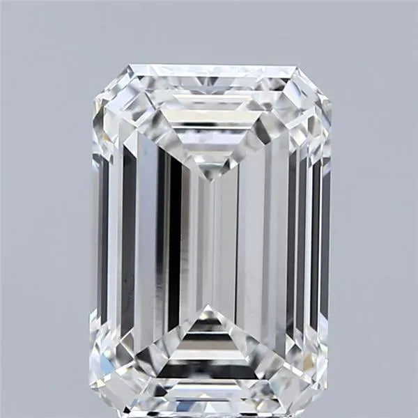 3.08ct Emerald Lab Grown Diamond (Colour F, Clarity VVS2, IGI Certified)