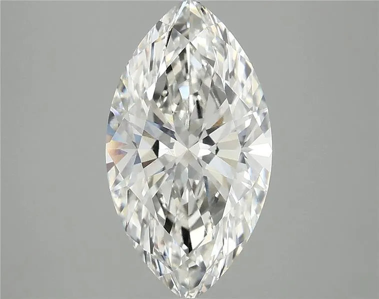3.08ct Marquise Lab Grown Diamond (Colour G, Clarity VS1, IGI Certified)