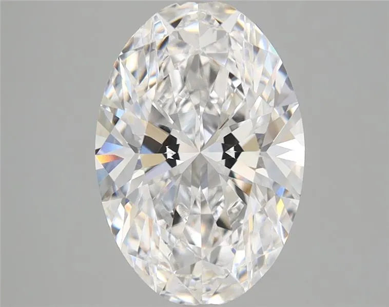 3.08ct Oval Lab Grown Diamond (Colour D, Clarity VVS2, IGI Certified)