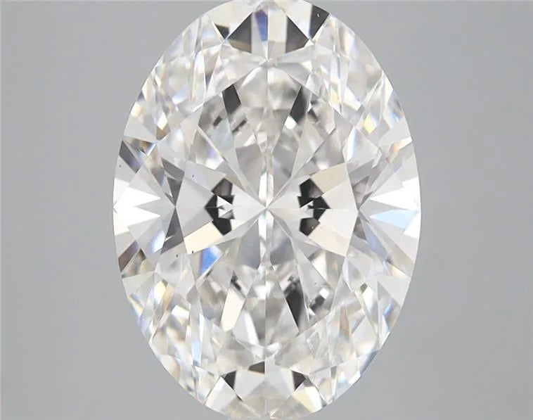 3.08ct Oval Lab Grown Diamond (Colour E, Clarity VS2, GIA Certified)