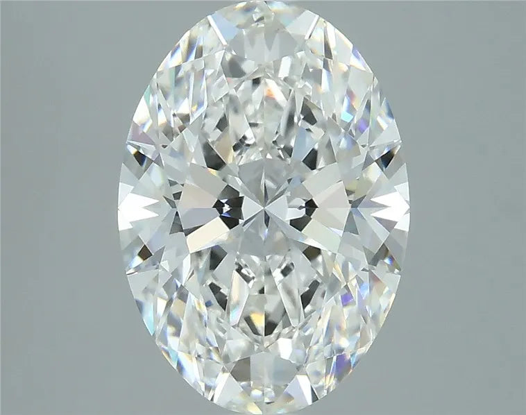 3.08ct Oval Lab Grown Diamond (Colour E, Clarity VVS1, Cut EX, GCAL Certified)