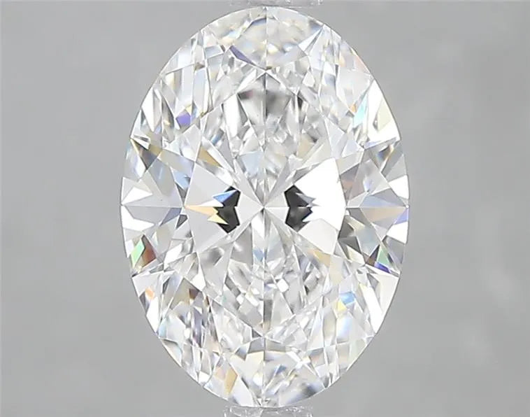 3.08ct Oval Lab Grown Diamond (Colour E, Clarity VVS1, IGI Certified)
