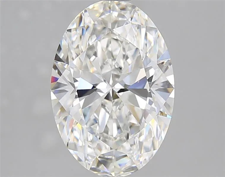 3.08ct Oval Lab Grown Diamond (Colour E, Clarity VVS2, IGI Certified)