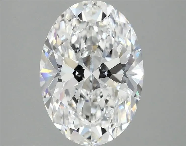 3.08ct Oval Lab Grown Diamond (Colour E, Clarity VVS2, IGI Certified)