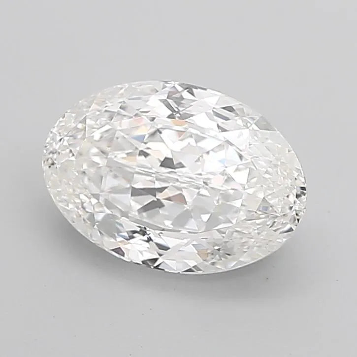 3.08ct Oval Lab Grown Diamond (Colour E, Clarity VVS2, IGI Certified)