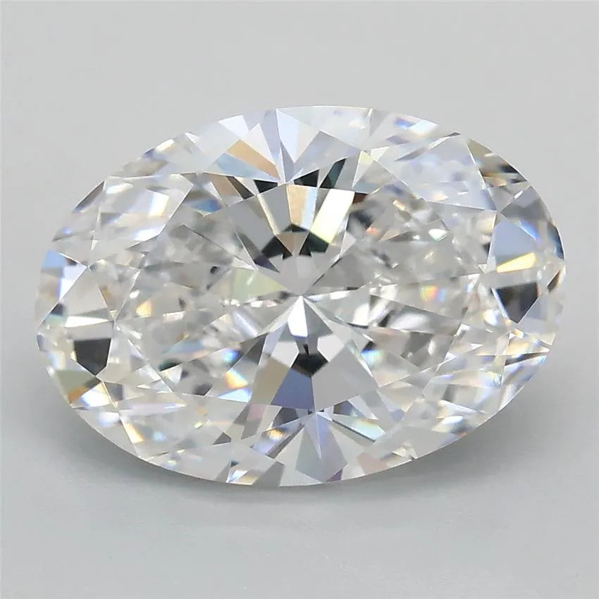 3.08ct Oval Lab Grown Diamond (Colour E, Clarity VVS2, IGI Certified)