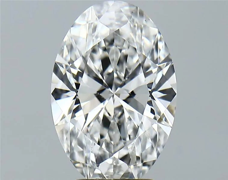3.08ct Oval Lab Grown Diamond (Colour E, Clarity VVS2, IGI Certified)