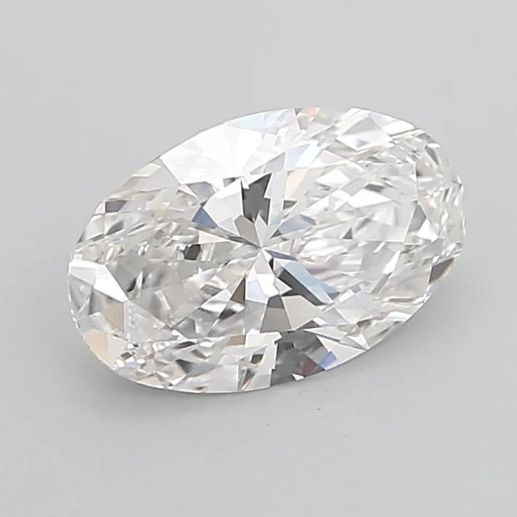 3.08ct Oval Lab Grown Diamond (Colour F, Clarity VVS1, IGI Certified)