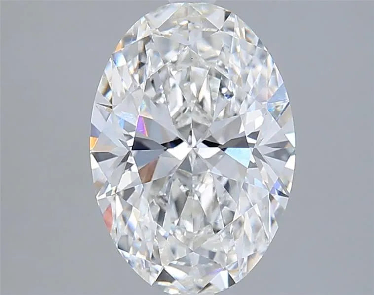 3.08ct Oval Lab Grown Diamond (Colour F, Clarity VVS2, IGI Certified)