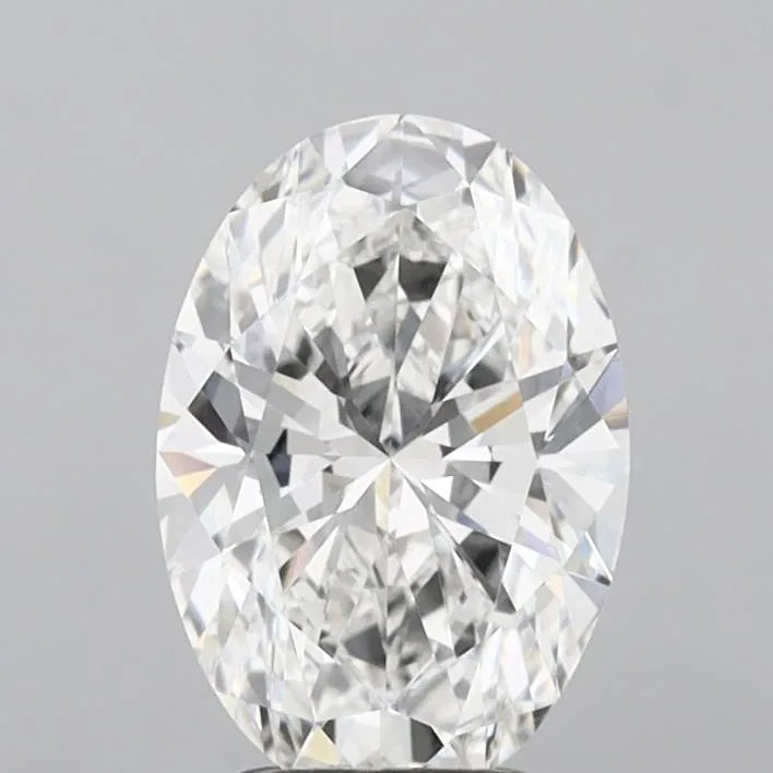 3.08ct Oval Lab Grown Diamond (Colour F, Clarity VVS2, IGI Certified)