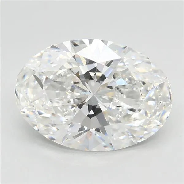 3.08ct Oval Lab Grown Diamond (Colour F, Clarity VVS2, IGI Certified)