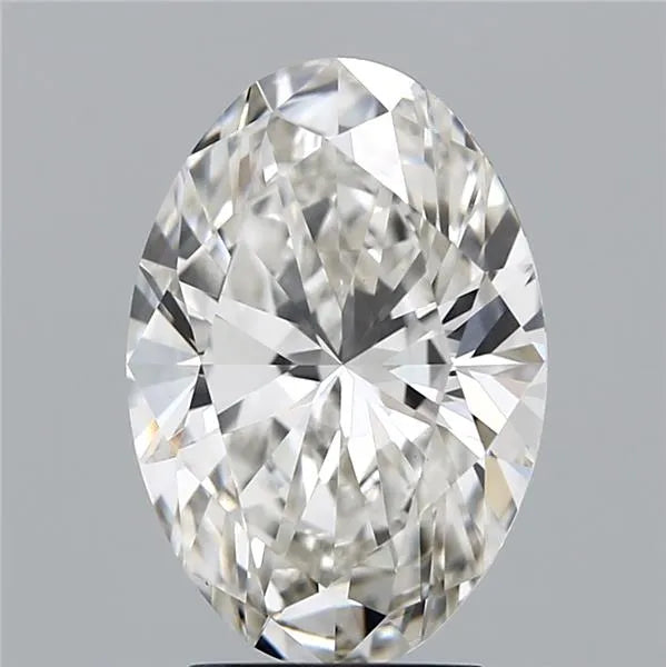 3.08ct Oval Lab Grown Diamond (Colour H, Clarity VS1, IGI Certified)