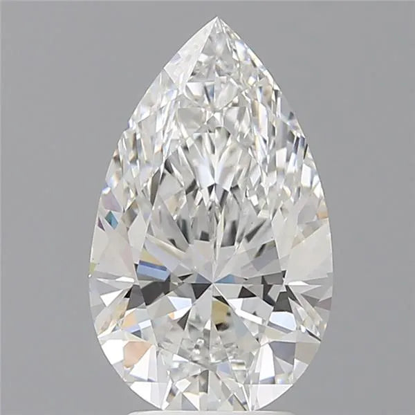 3.08ct Pear Lab Grown Diamond (Colour E, Clarity VS1, IGI Certified)