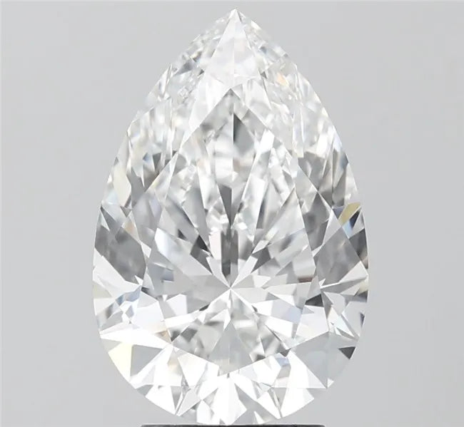 3.08ct Pear Lab Grown Diamond (Colour E, Clarity VVS2, IGI Certified)