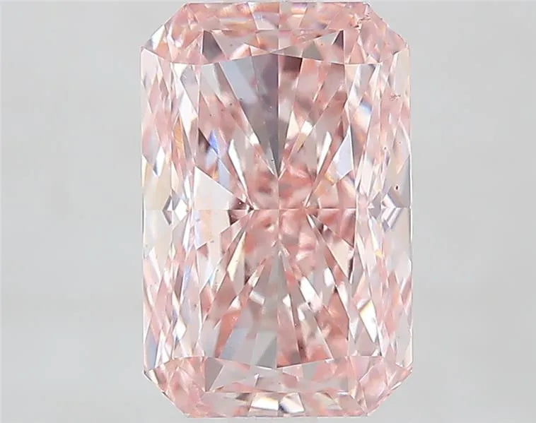3.08ct Radiant Lab Grown Diamond (Colour Fancy Vivid Pink, Clarity VS1, IGI Certified)