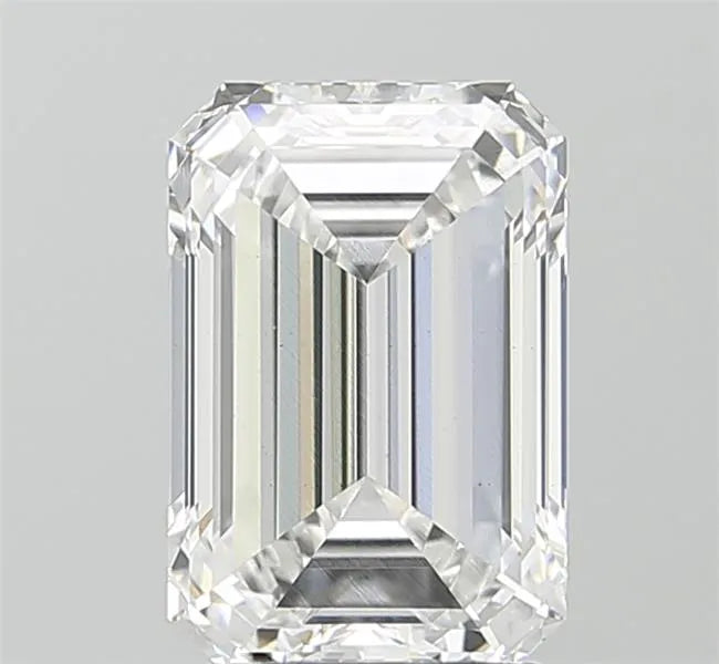 3.09ct Emerald Lab Grown Diamond (Colour D, Clarity VVS2, IGI Certified)