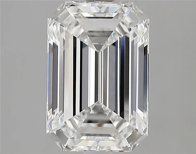 3.09ct Emerald Lab Grown Diamond (Colour E, Clarity VVS2, Cut EX, IGI Certified)