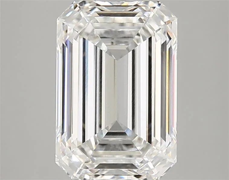 3.09ct Emerald Lab Grown Diamond (Colour E, Clarity VVS2, IGI Certified)