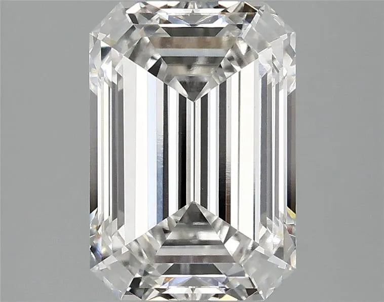 3.09ct Emerald Lab Grown Diamond (Colour F, Clarity VVS1, IGI Certified)