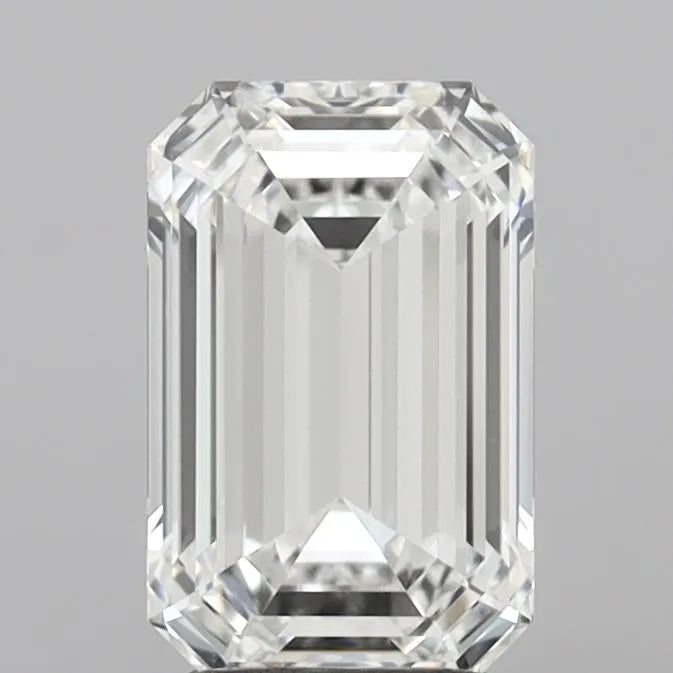 3.09ct Emerald Lab Grown Diamond (Colour F, Clarity VVS1, IGI Certified)
