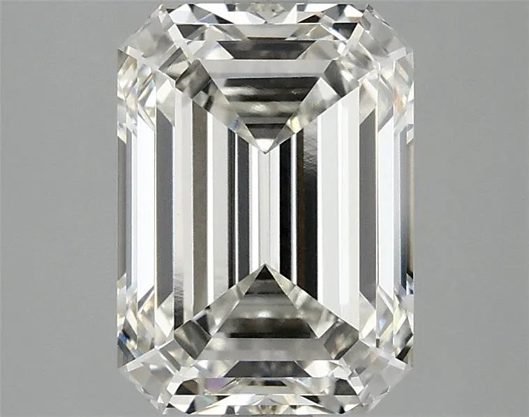 3.09ct Emerald Lab Grown Diamond (Colour G, Clarity VVS2, IGI Certified)