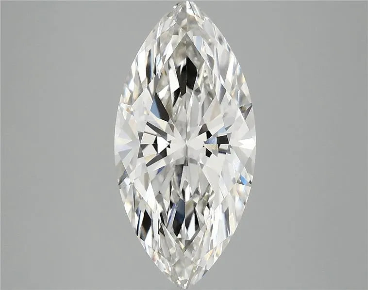 3.09ct Marquise Lab Grown Diamond (Colour G, Clarity VVS2, IGI Certified)