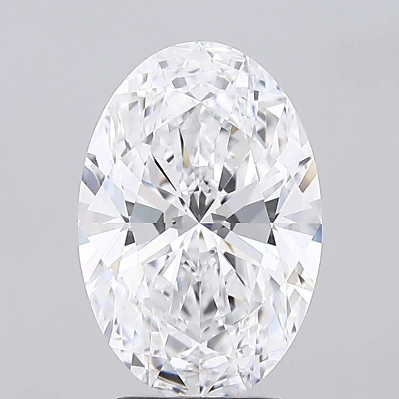 3.09ct Oval Lab Grown Diamond (Colour D, Clarity FL, Cut EX, IGI Certified)