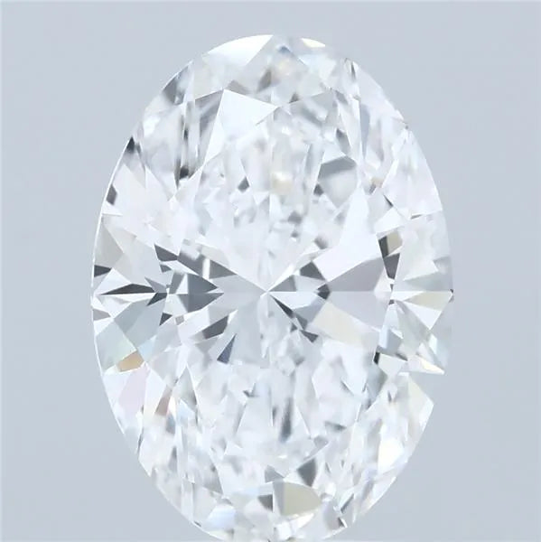 3.09ct Oval Lab Grown Diamond (Colour D, Clarity VVS2, IGI Certified)