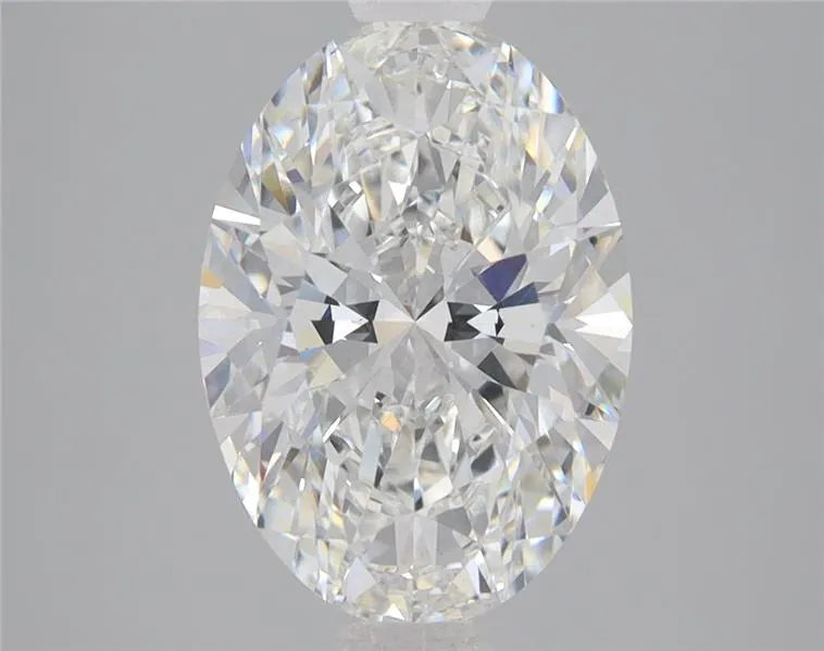 3.09ct Oval Lab Grown Diamond (Colour D, Clarity VVS2, IGI Certified)