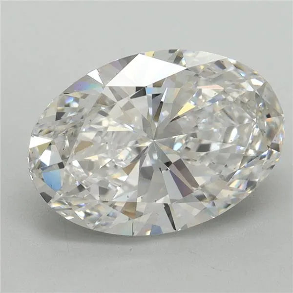 3.09ct Oval Lab Grown Diamond (Colour E, Clarity VS2, Cut GD, Uncertified)