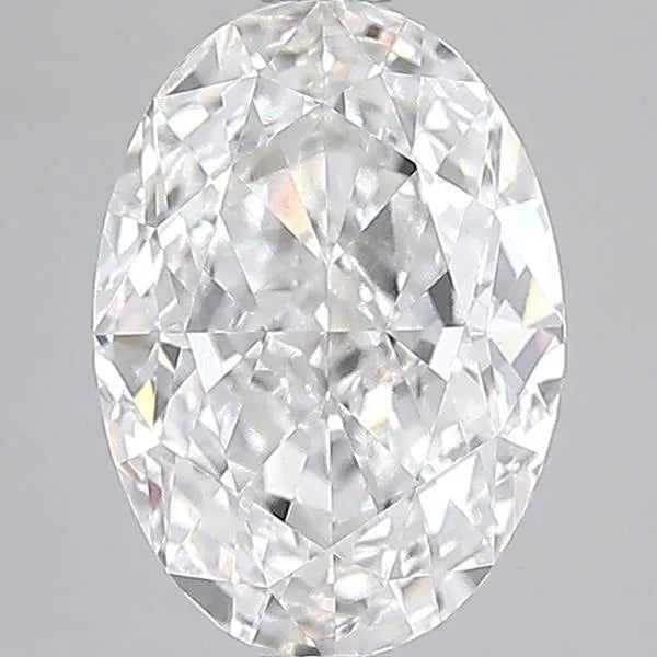 3.09ct Oval Lab Grown Diamond (Colour E, Clarity VVS1, IGI Certified)