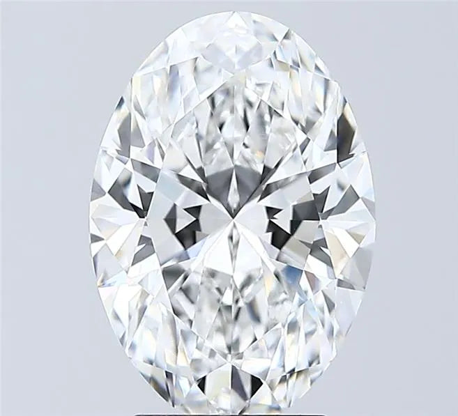 3.09ct Oval Lab Grown Diamond (Colour E, Clarity VVS2, GIA Certified)