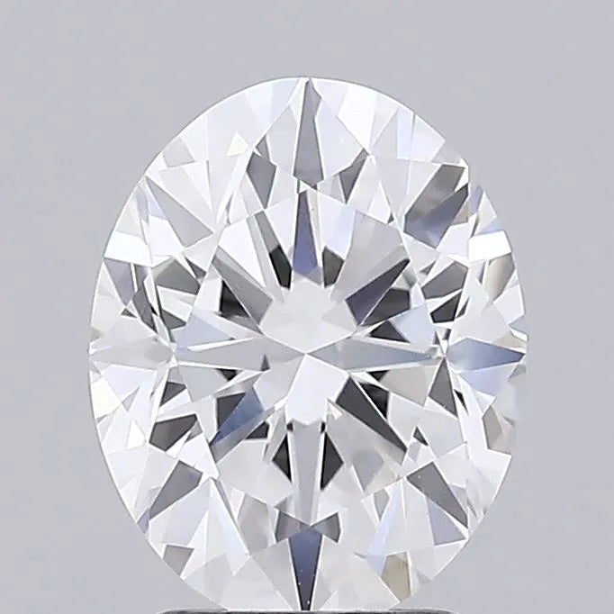 3.09ct Oval Lab Grown Diamond (Colour E, Clarity VVS2, IGI Certified)