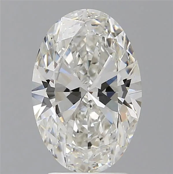 3.09ct Oval Lab Grown Diamond (Colour F, Clarity VS1, IGI Certified)