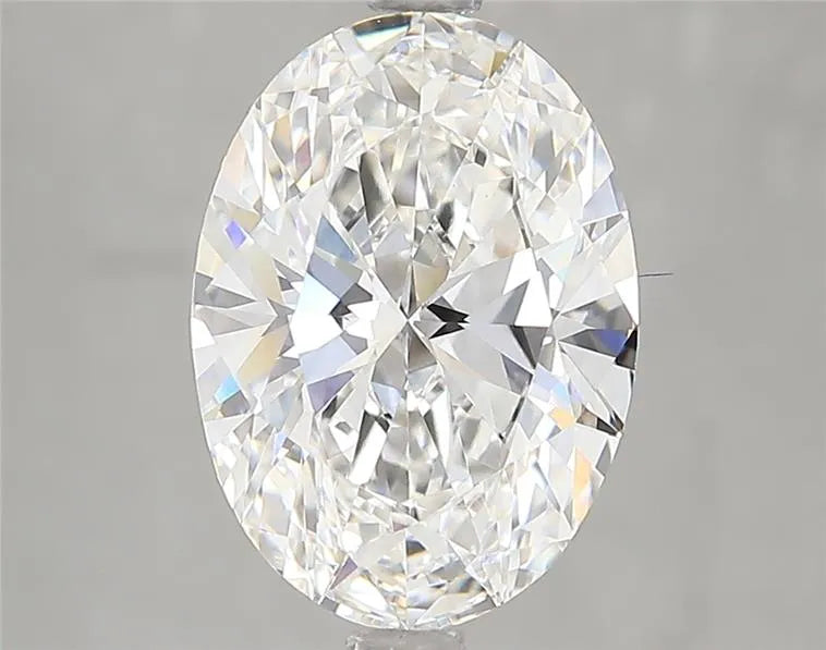 3.09ct Oval Lab Grown Diamond (Colour F, Clarity VVS2, IGI Certified)