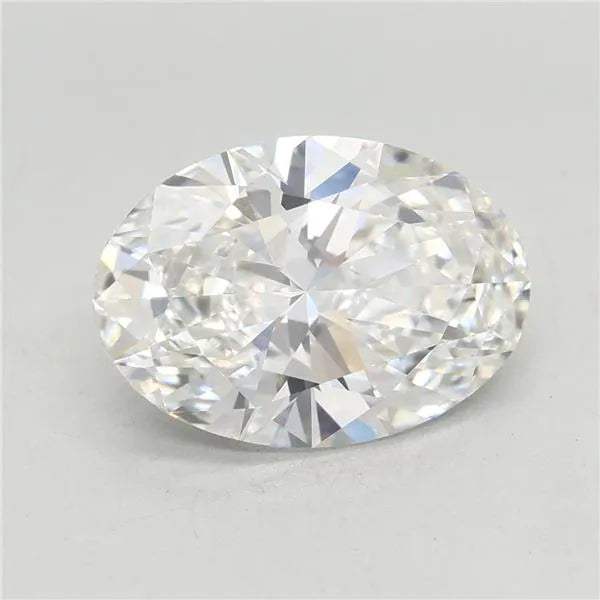 3.09ct Oval Lab Grown Diamond (Colour F, Clarity VVS2, IGI Certified)