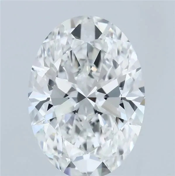 3.09ct Oval Lab Grown Diamond (Colour F, Clarity VVS2, IGI Certified)